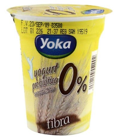 YOKA YOGURT PROBIOTICO FIBRA 0% 6 OZ - SUPERMIX