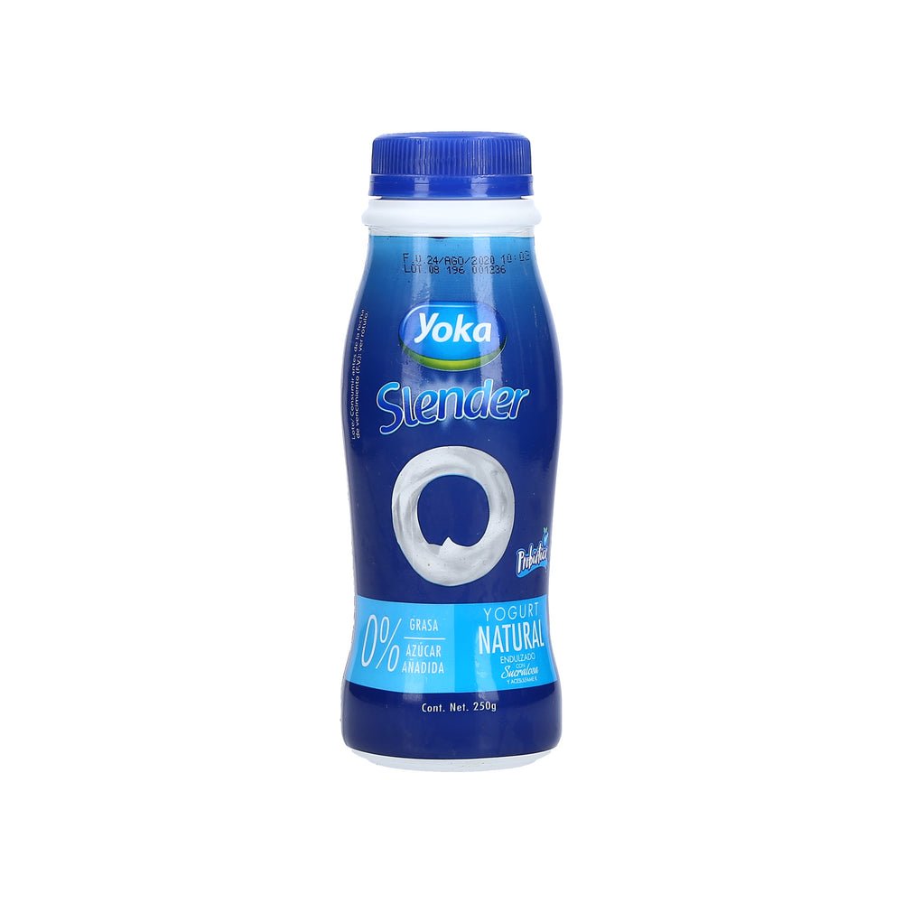 YOKA YOGURT SLENDER NATURAL 8 OZ - SUPERMIX