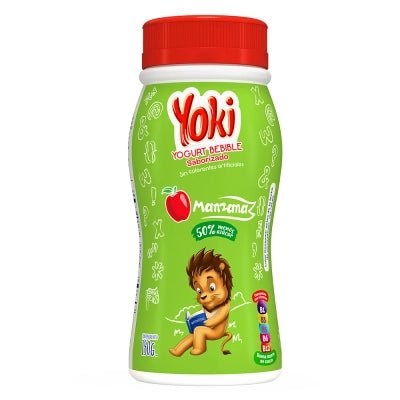 YOKI YOGURT BEBIBLE DE MANZANA 5 OZ - SUPERMIX