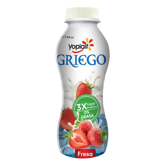 YOPLAIT YOGURT GRIEGO FRESA 0% GRASA 220 ML - SUPERMIX