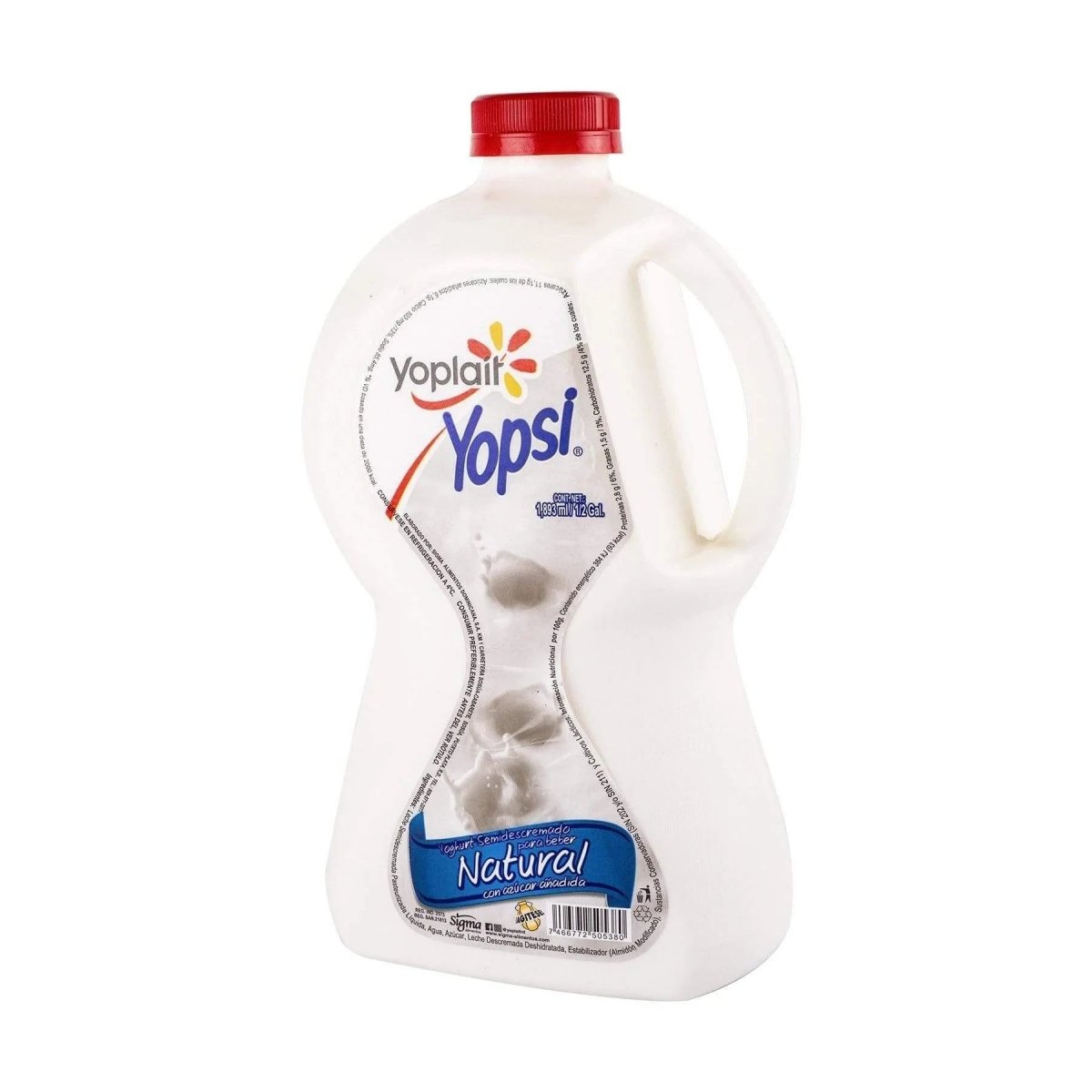 YOPLAIT YOGURT YOGURT NATURAL 1/2 GAL - SUPERMIX