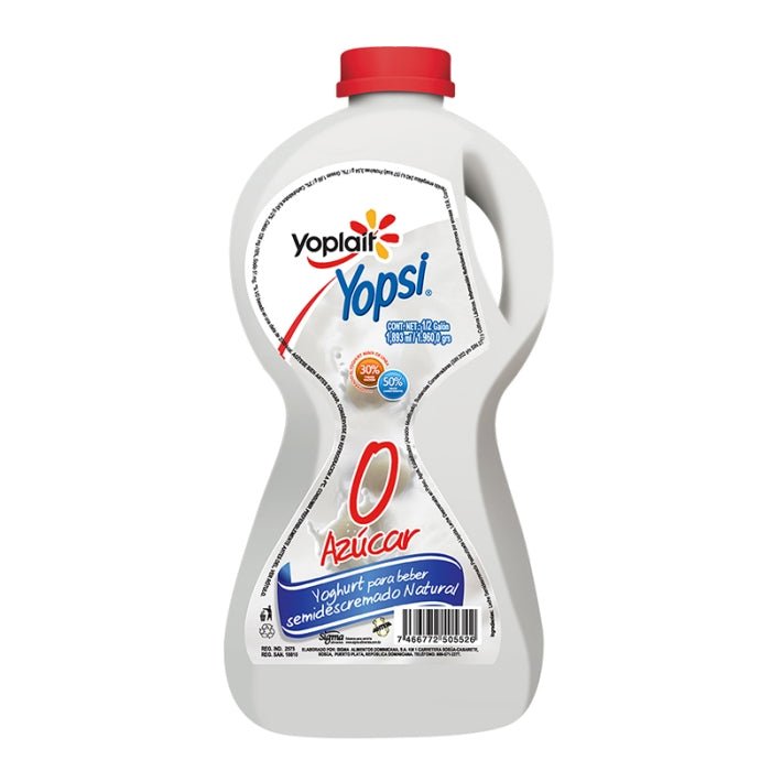 YOPSI YOGURT BEB. NATURAL S/AZUCAR 1 LT - SUPERMIX