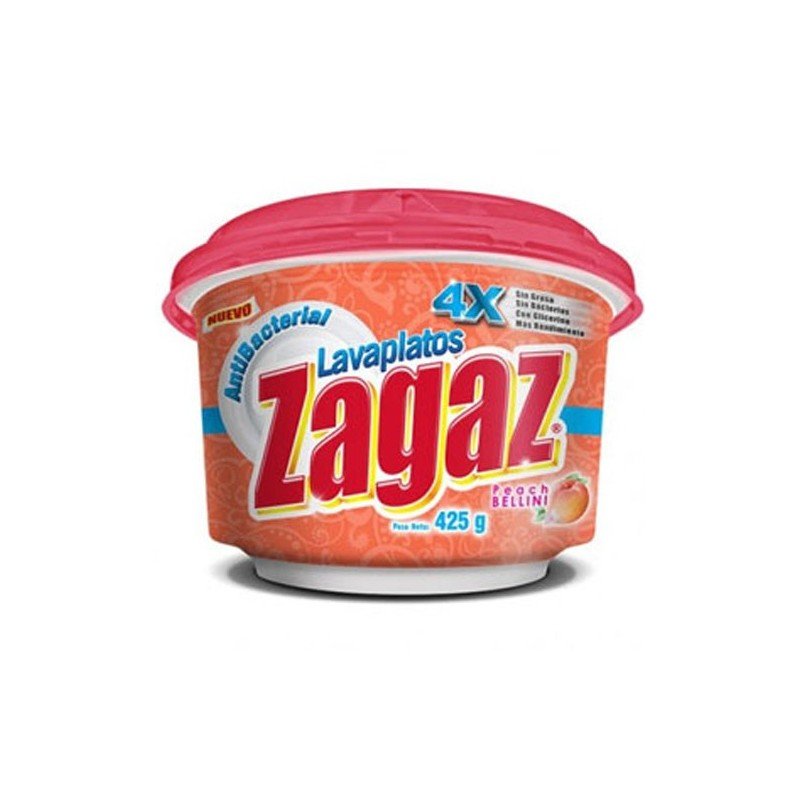 ZAGAZ LAVAPLATOS PEACH BELLINI 400 GR - SUPERMIX