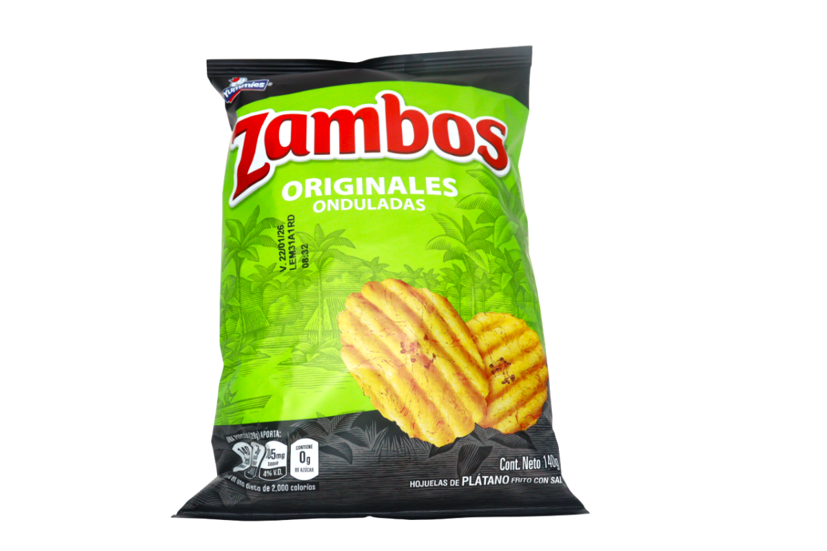 ZAMBOS PLATANOS ORIGINALES 140 GR - SUPERMIX