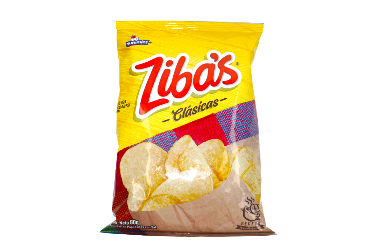 ZIBAS PAPAS CLASICAS 80 GR - SUPERMIX