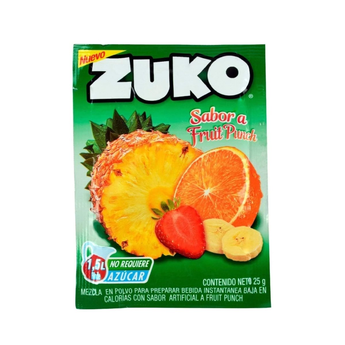 ZUKO SABOR FRUIT PUNCH 20 G - SUPERMIX