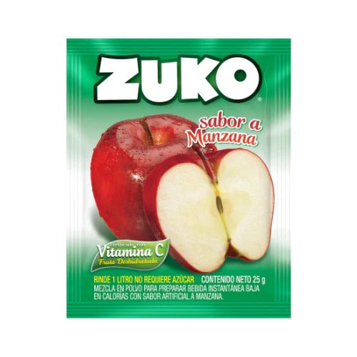 ZUKO SABOR MANZANA 20 G - SUPERMIX